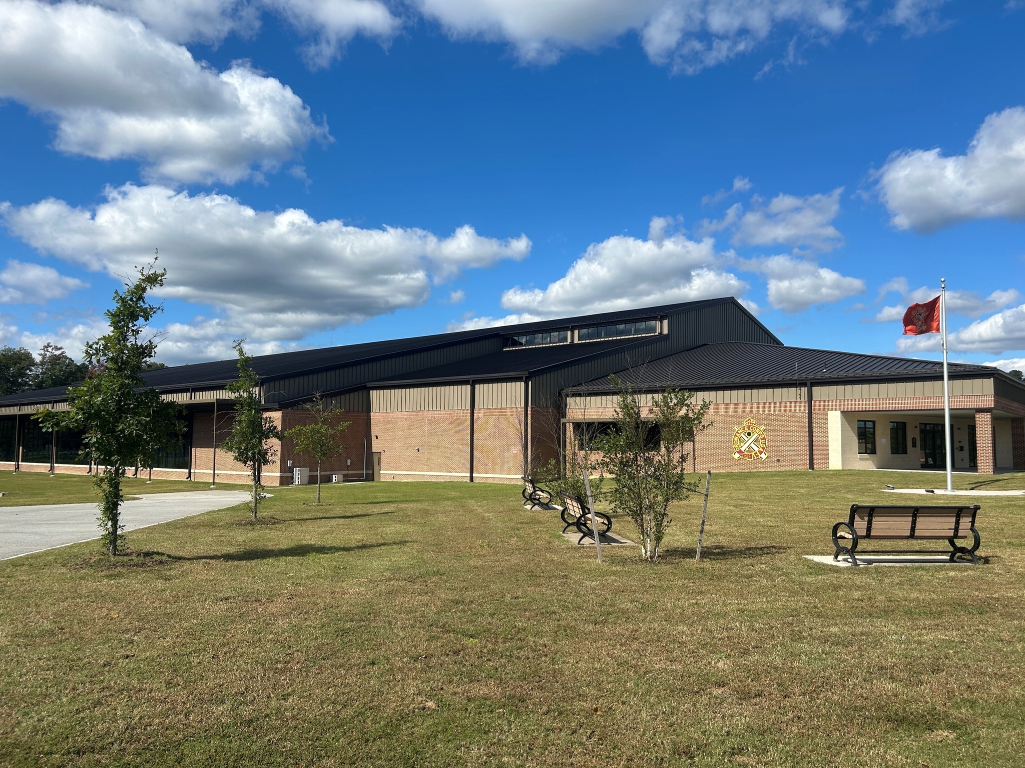 The Ordnance Training Support Facility when completed.